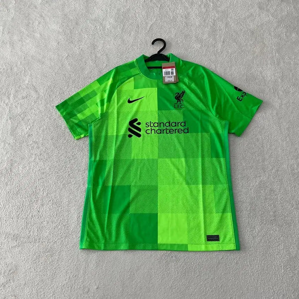 [BUNJANG] Liverpool 21-22 GK Goalkeeper Jersey (XL) / (새상품) XL 리버풀 21-22 GK 골키퍼 유니폼 노마킹 반팔