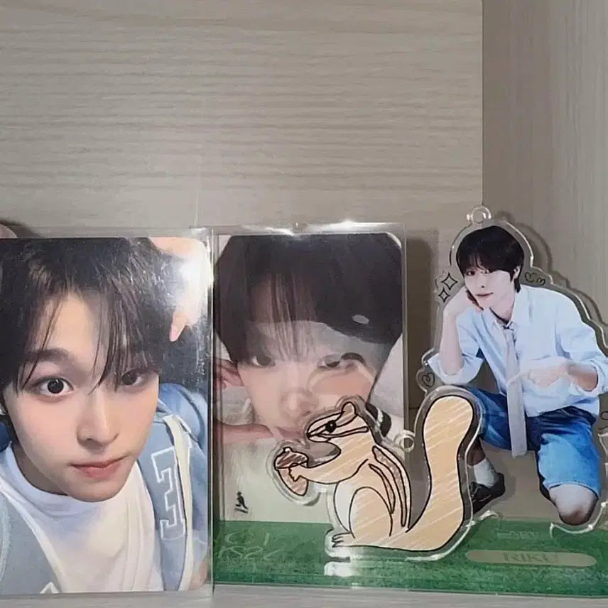 [BUNJANG] NCT WISH Riku Dicon Stand + 2 Photocards / 앤시티위시 리쿠 디아이콘 스탠드+포카2장