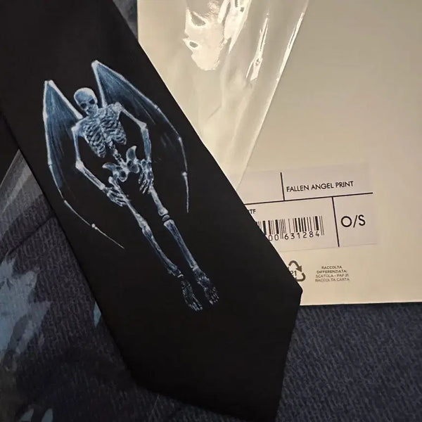 [BUNJANG] Our Legacy Fallen Angel Tie Black / 아워레가시 폴른 엔젤 넥타이 블랙 새상품