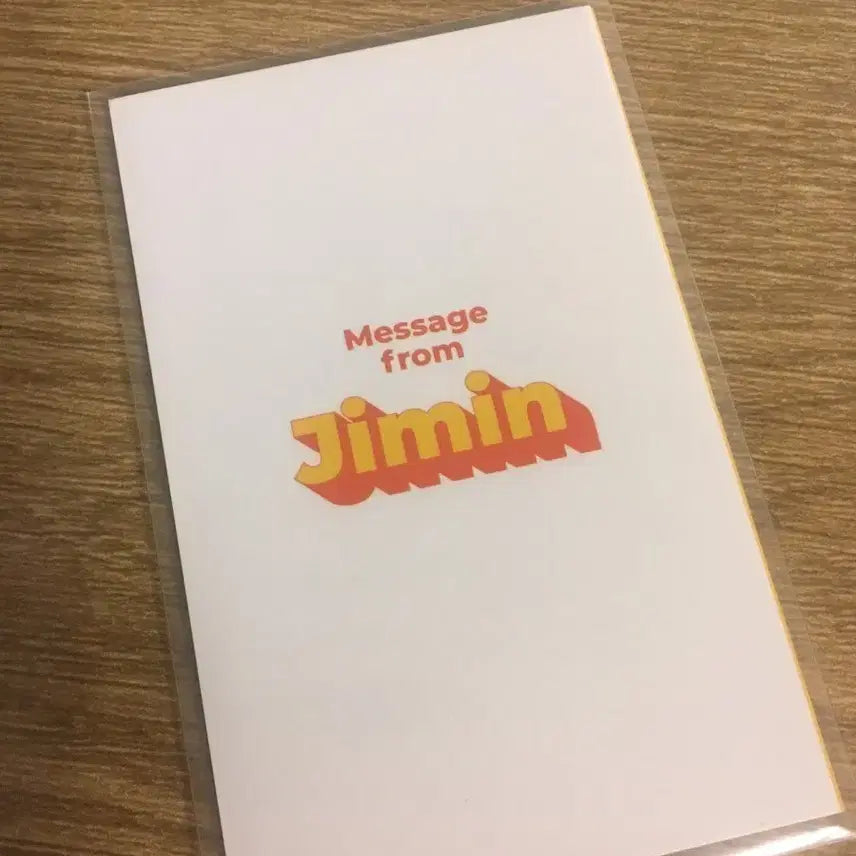 [BUNJANG] BTS Jimin Photocard / 방탄소년단 지민 포토카드