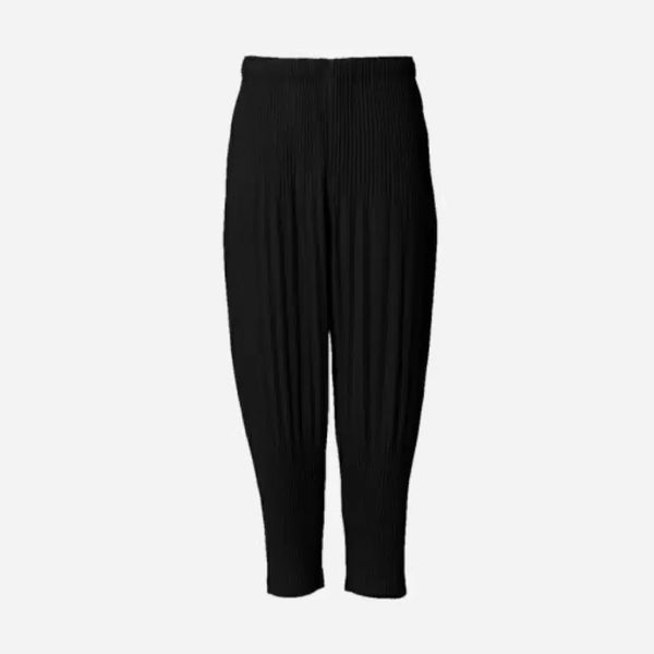 [BUNJANG] Homme Plissé ISSEY MIYAKE Basic Pants JF451 Black / 옴므플리세 베이직 팬츠 jf451