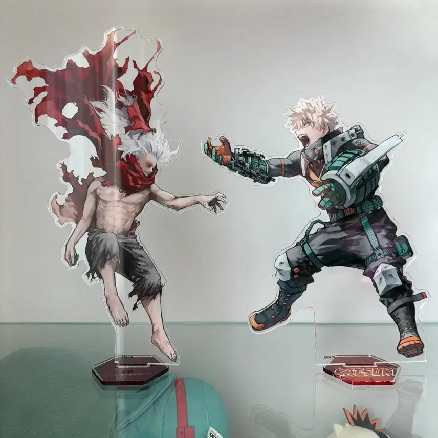 [BUNJANG] My Hero Academia Art Exhibition Bakugo & Shigaraki Acrylic Stand / 히로아카 원화전 바쿠고 시가라키 아크릴스탠드