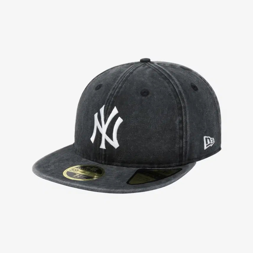[BUNJANG] MLB New York Yankees Pigment Acid Washing Retro Crown Fitted Cap Black / MLB 뉴욕 양키스 피그먼트 애시드 워싱 레트로 크라운 피티드캡 블랙 판매