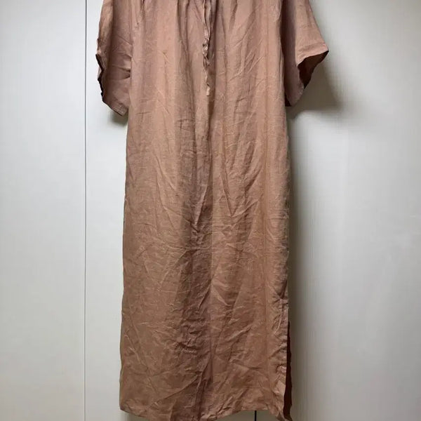 [BUNJANG] Address 100% Linen Long Dress / 어드레스 린넨100% 롱원피스