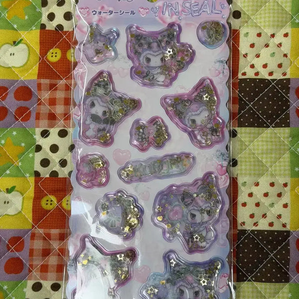 [BUNJANG] Sanrio Kuromi Water Stickers / 산리오 쿠로미 워터스티커 [일본정품 새상품]