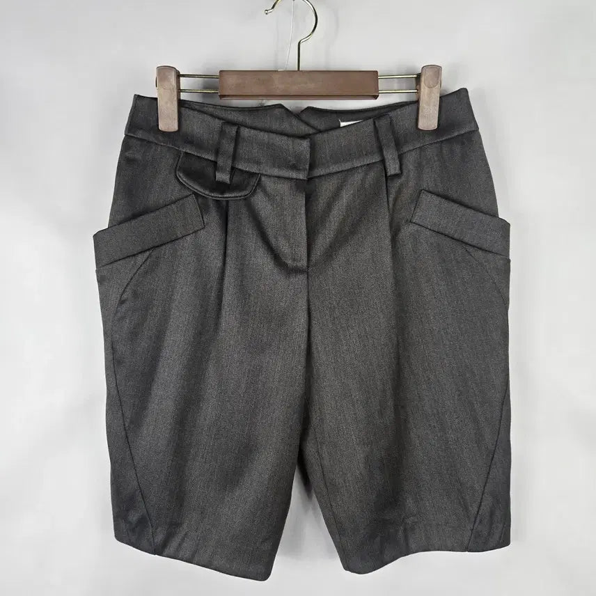 [BUNJANG] SJSJ Women's Wool Blend Tailored Shorts / [무료배송]한섬 SJSJ 여성 64-94 울98% 스판 정장 반바지 춘추용 겨울