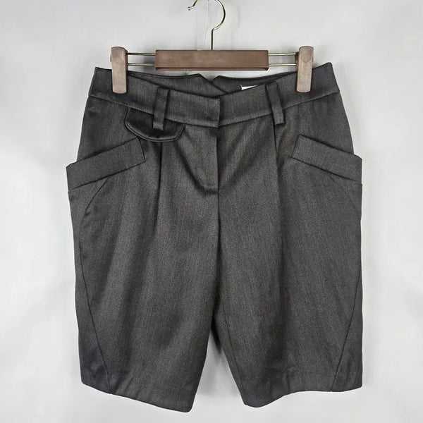 [BUNJANG] SJSJ Women's Wool Blend Tailored Shorts / [무료배송]한섬 SJSJ 여성 64-94 울98% 스판 정장 반바지 춘추용 겨울