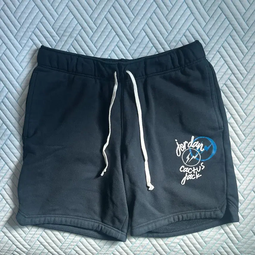 [BUNJANG] Nike Jordan x Travis Scott x Fragment Shorts Black / 나이키조던 x 트래비스 스캇 x 프라그먼트 쇼츠 블랙