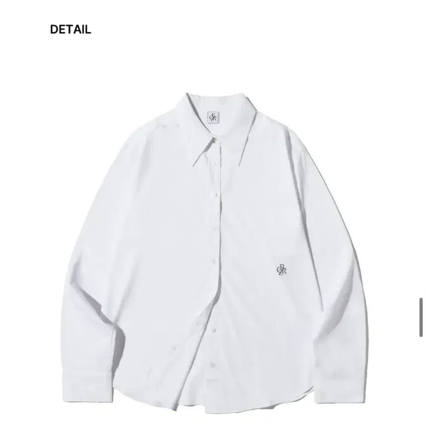 [BUNJANG] Citybreeze Wrinkle-Free Basic Oversized White Shirt / [시티브리즈] 링클프리 베이직 화이트 오버핏 셔츠