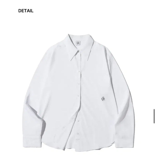 [BUNJANG] Citybreeze Wrinkle-Free Basic Oversized White Shirt / [시티브리즈] 링클프리 베이직 화이트 오버핏 셔츠