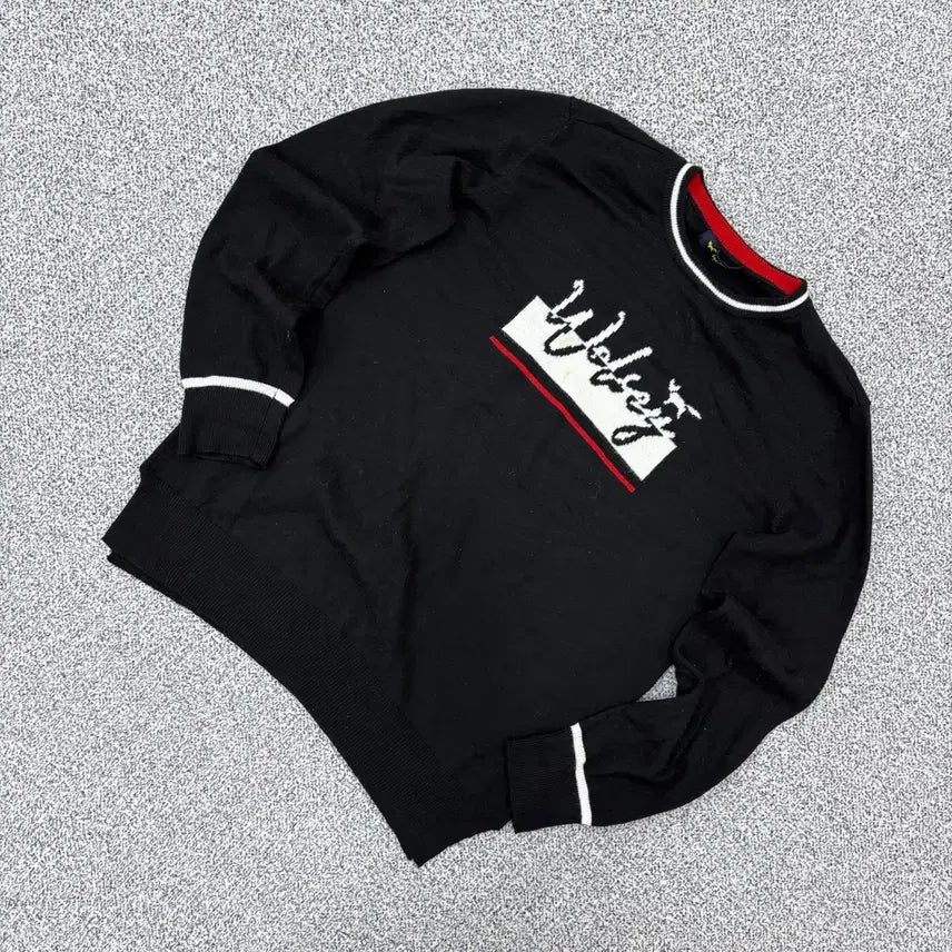 [BUNJANG] M Woolsie Golf Long Sleeve Knit 0730J2 / M 울시 골프 긴팔 니트 0730J2