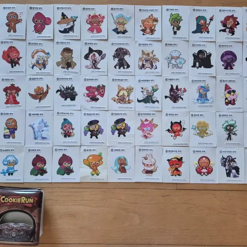 [BUNJANG] Cookierun Kingdom Sticker Collection - Series 1 Full Set, Series 2 & 3 Partial / 쿠키런 킹덤 띠부씰 판매합니다 1탄 전종 2,3탄 일부