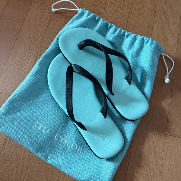 [BUNJANG] STU Mint Flip-Flops / stu 민트 플리플랍