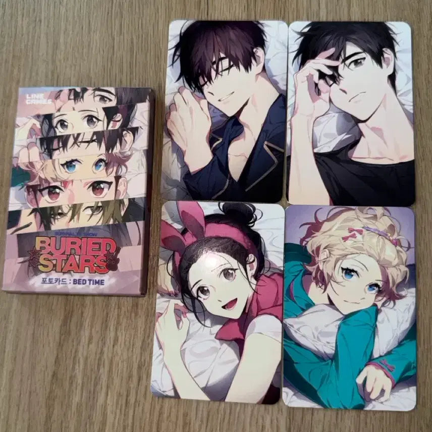 [BUNJANG] VERID STAZ Photocard Bundle Set / 베리드 스타즈 포토카드 4장 일괄