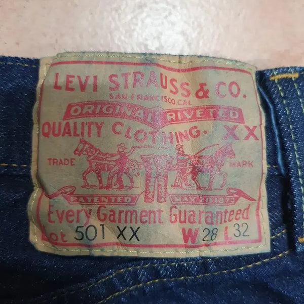 [BUNJANG] Levi's Vintage Clothing (LVC) 1955 501XX New Rinse (One Wash) Jeans W28 L32 / [LVC] 리바이스 1955 501XX 뉴린스(원워시) W28 L32 (일판/노수선)