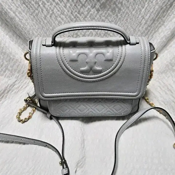 [BUNJANG] Tory Burch Fleming Small Satchel Bag / 토리버치 플래밍  스몰 사첼백
