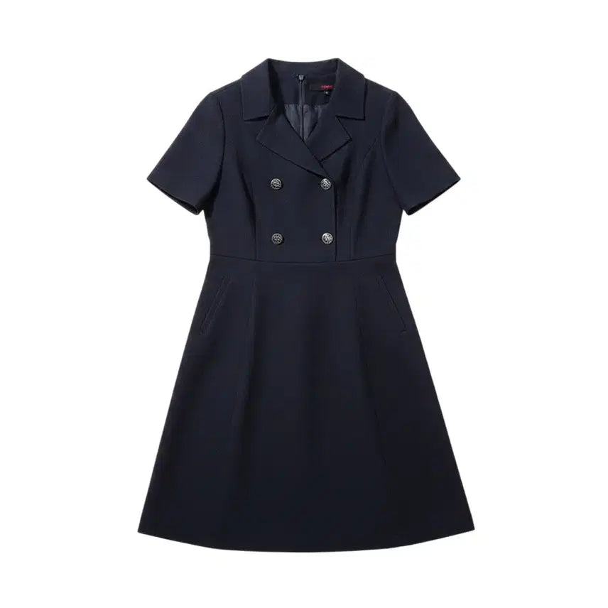 [BUNJANG] SOUP Collar Dress BK / 여성66/ SOUP 하객룩 카라 원피스BK