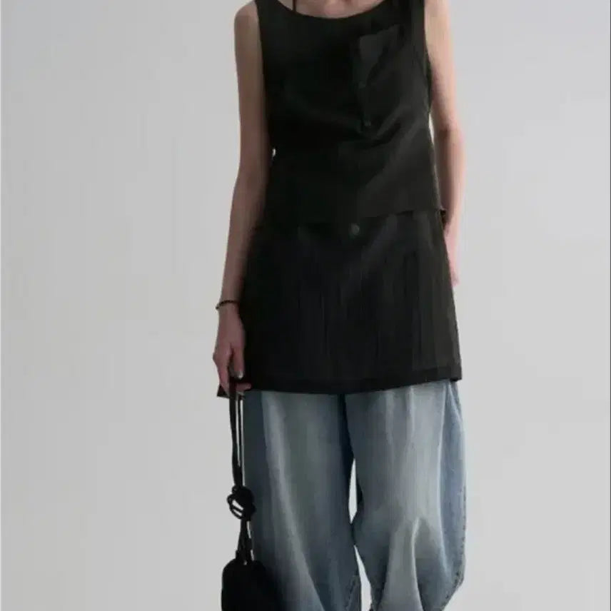 [BUNJANG] A'second Layered Dress S / 에이세컨즈 레이어드 원피스 s
