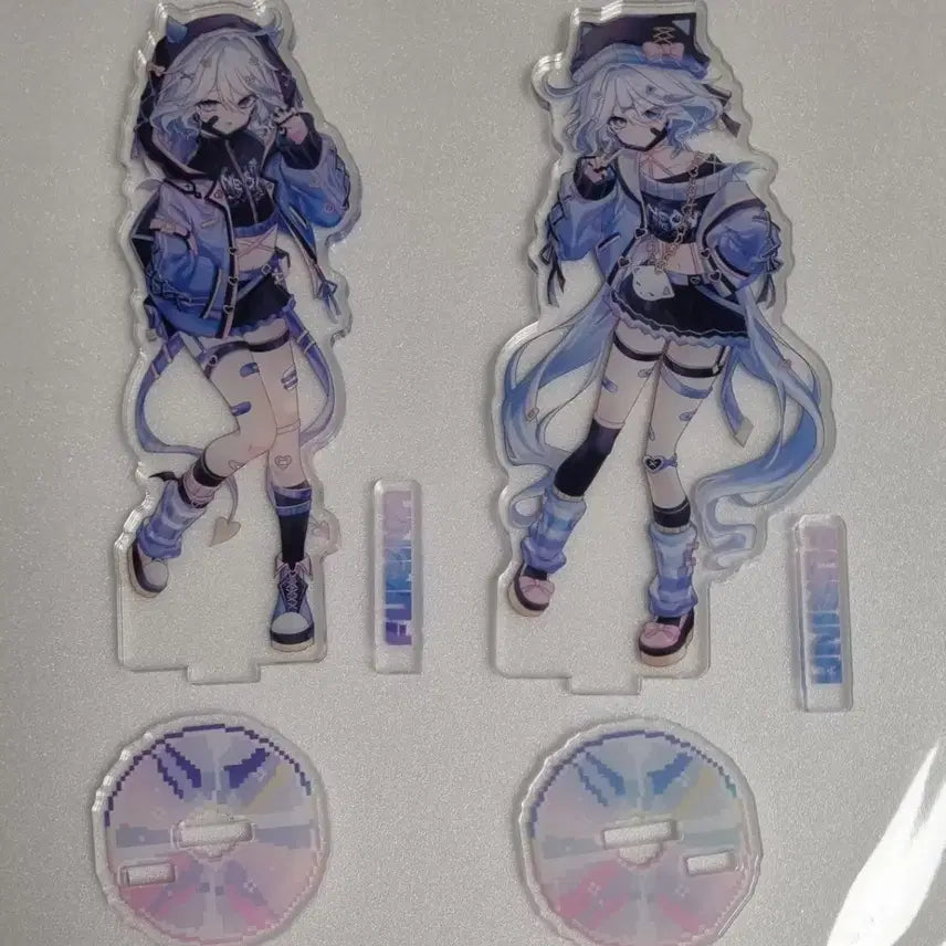 [BUNJANG] Genshin Impact Furina Acrylic Stand (2 Types) Bundle Set / 원신 푸리나 ㄷㅇ님 아크릴스탠드 2종 일괄