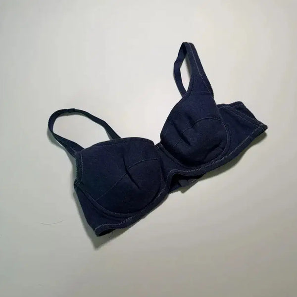 [BUNJANG] Japanese Vintage Denim Bra Camisole / 일본빈티지 브라 제니 청 데님 슬리브리스 나시바디프로필