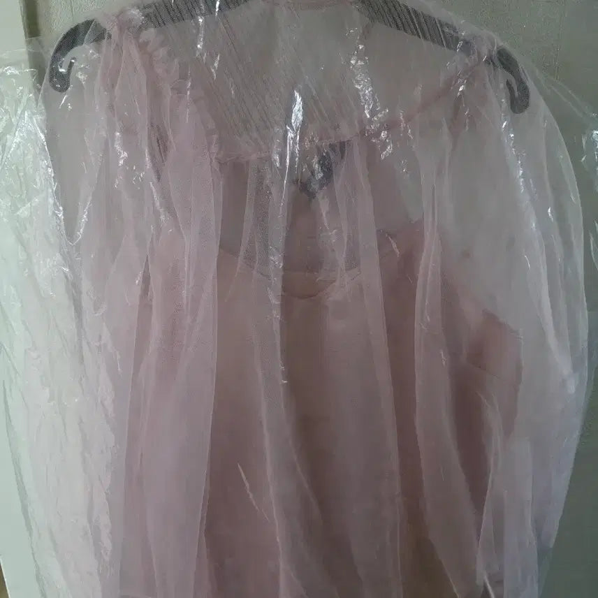 [BUNJANG] Hibiscus Bloom Peony Puff Tulle Blouse Pink / [새상품] 히비스커스블룸 Peony Puff Tulle Blouse [Pink] 피오니 퍼프 튤 브라우스 핑크