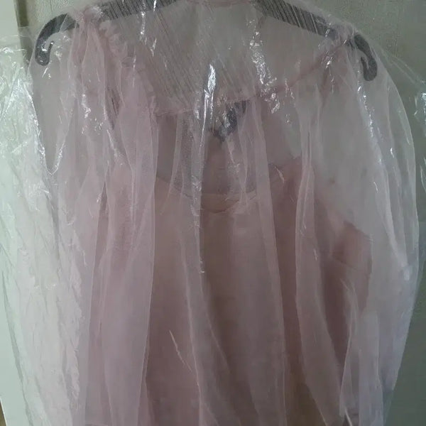 [BUNJANG] Hibiscus Bloom Peony Puff Tulle Blouse Pink / [새상품] 히비스커스블룸 Peony Puff Tulle Blouse [Pink] 피오니 퍼프 튤 브라우스 핑크