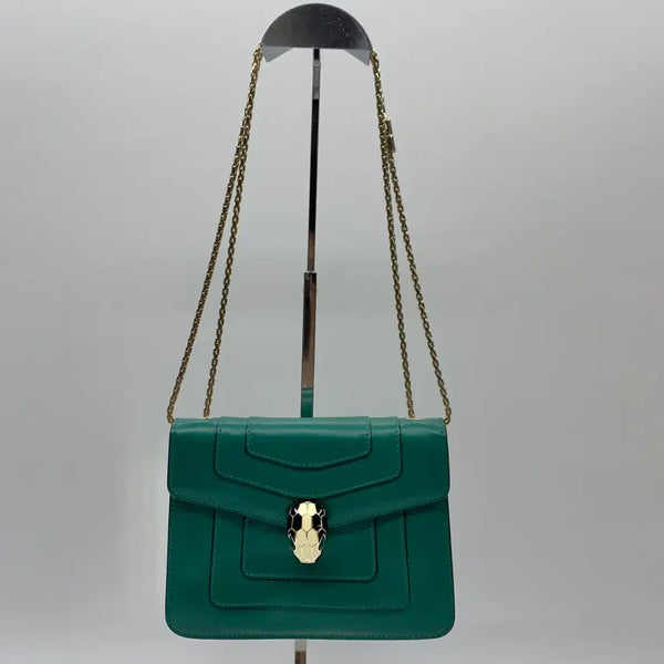 [BUNJANG] Bulgari Serpenti Forever Shoulder Bag Green / 267003270 불가리 세르펜티 포에버 숄더백 그린