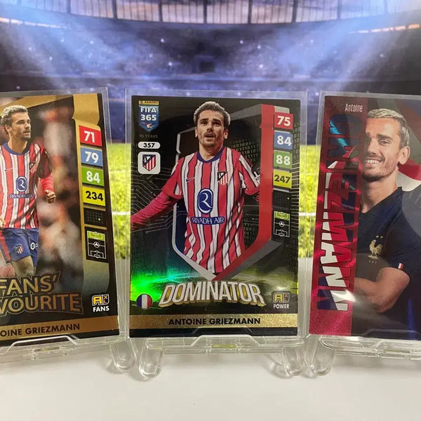 [BUNJANG] Atletico Madrid Griezmann 3-Type Rare Panini Football Card / 아틀레티코마드리드 그리즈만 3종 레어 파니니 축구카드