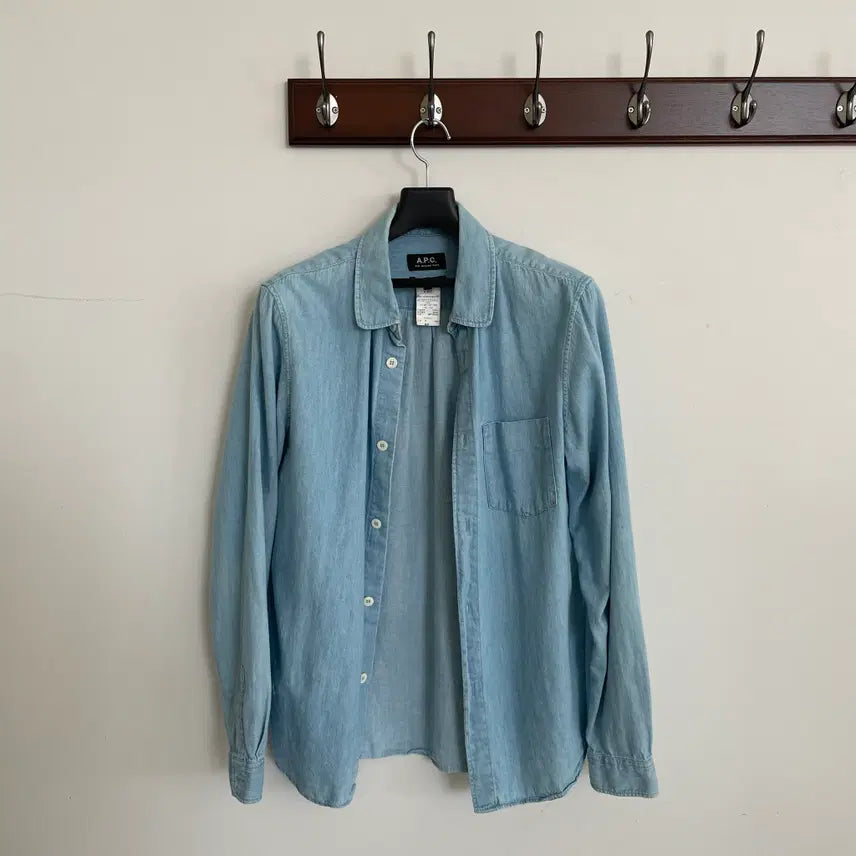[BUNJANG] A.P.C. Denim Shirt Cotton L / 아페쎄 데님 셔츠