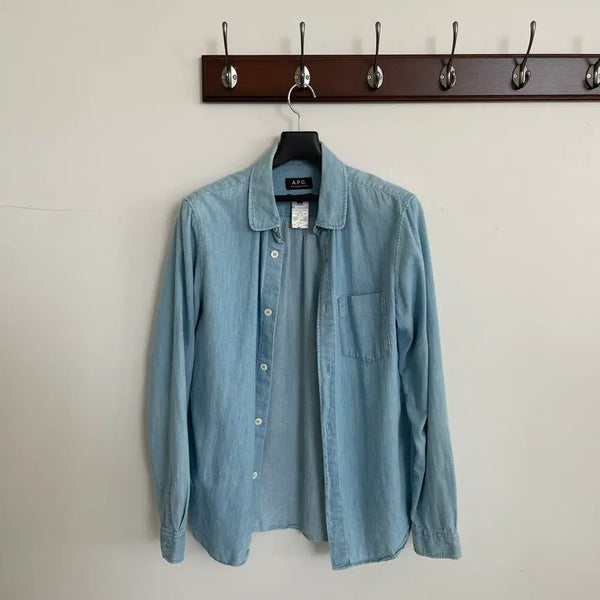 [BUNJANG] A.P.C. Denim Shirt Cotton L / 아페쎄 데님 셔츠