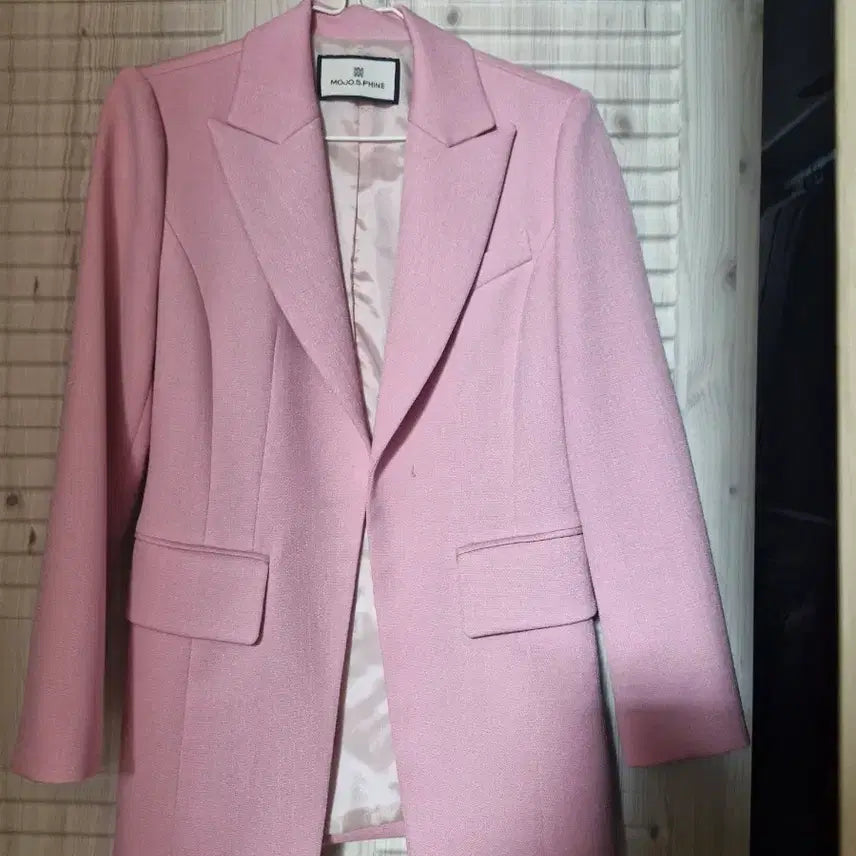 [BUNJANG] Mojeo Spinn Pink Suit Jacket / 모조스핀 핑크 정장자켓