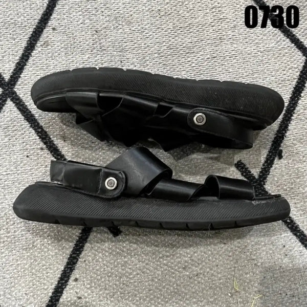 [BUNJANG] Men's Black Sandals Size 255 / 남자 샌들 검정색 255