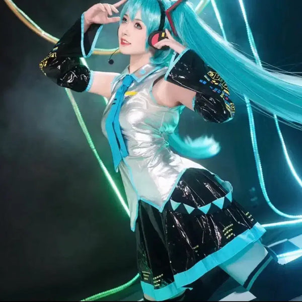 [BUNJANG] Yaong Shop Hatsune Miku Cosplay Full Set / 야옹샵 하츠네미쿠 코스프레 팝니다(택포-끼택/편택)