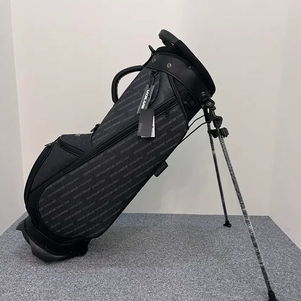 [BUNJANG] Volvik Premium Denim Stand Bag Black / [볼빅]프리미엄 데님 스탠드백_블랙
