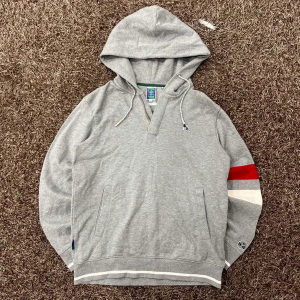 [BUNJANG] Hazzys Half-Zip Hoodie / 100 헤지스 반집업 후드티