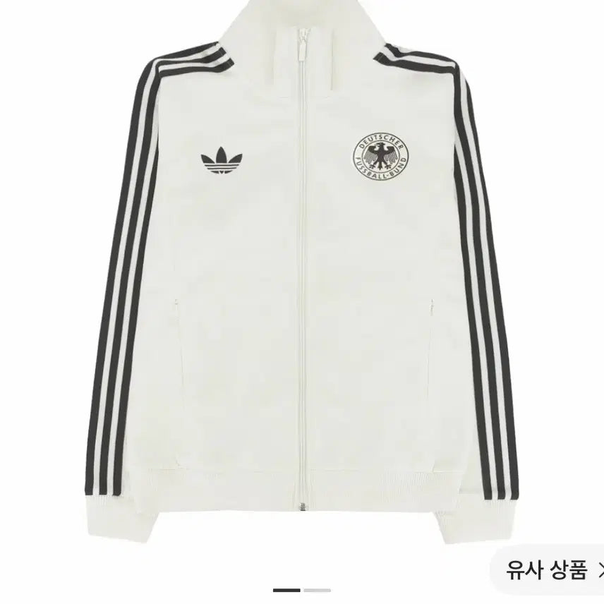 [BUNJANG] Adidas Beckenbauer Track Top Jersey Off White / 아디다스 독일 베켄바우어 트랙 탑 져지 오프 화이트