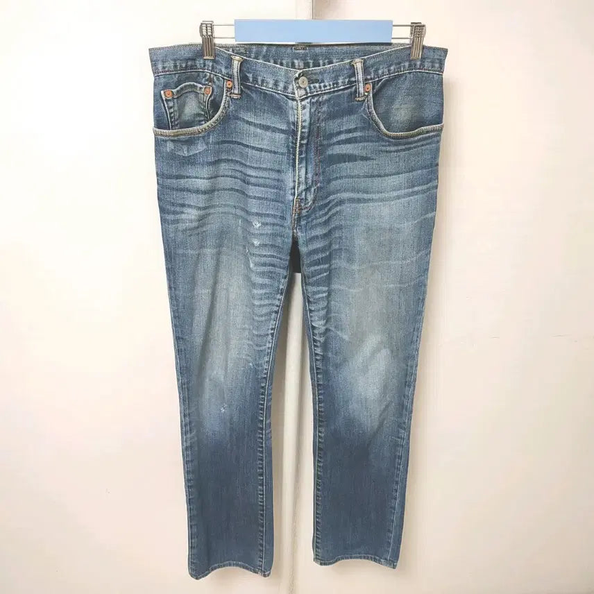 [BUNJANG] Levi's 551 Men's Vintage Stretch Denim Jeans Pants / [34] 리바이스 551 남성 빈티지 스판 청바지 데님팬츠