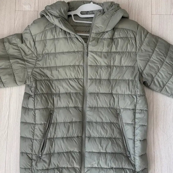 [BUNJANG] SPAO Lightweight Padded Jacket Khaki M Size / 스파오 경량패딩