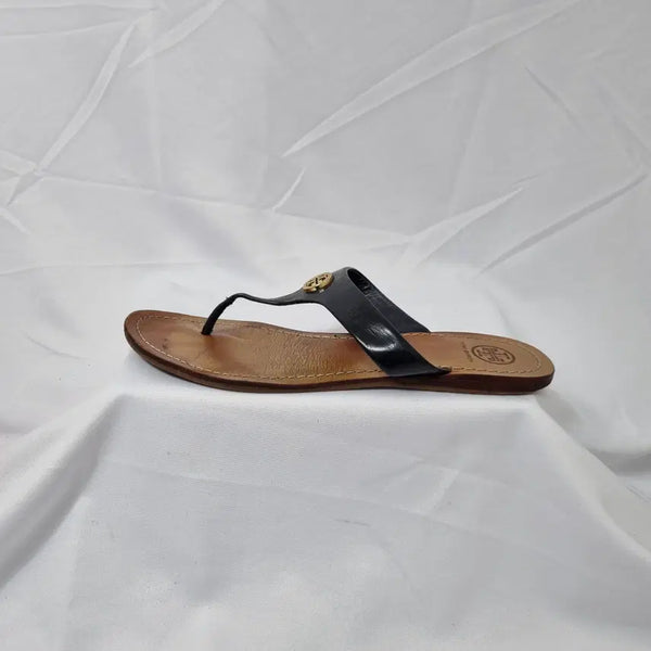 [BUNJANG] Tory Burch Cameron 8.5M/255 Leather Thong Sandals / 빈티지하서 8.5M/255 토리버치 카메론 텅 샌들 슬리퍼