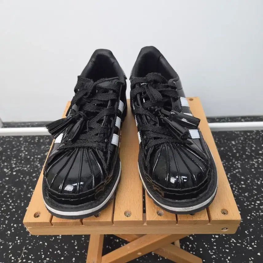 [BUNJANG] Adidas x Clot Superstar Core Black Women's Size 240 / 아디다스X클랏 슈퍼스타 코어 블랙 여성240 6G28