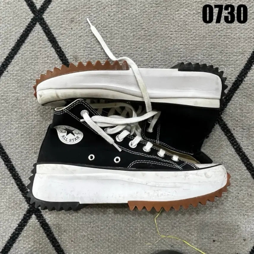 [BUNJANG] Converse Run Star Hike Black Size 265 / 컨버스 런스타 하이크 블랙 265