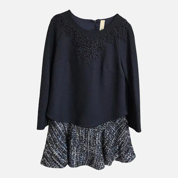[BUNJANG] O'2nd Navy Women's Dress N8796 / 오즈세컨 네이비 여자 원피스 85-160 N8796