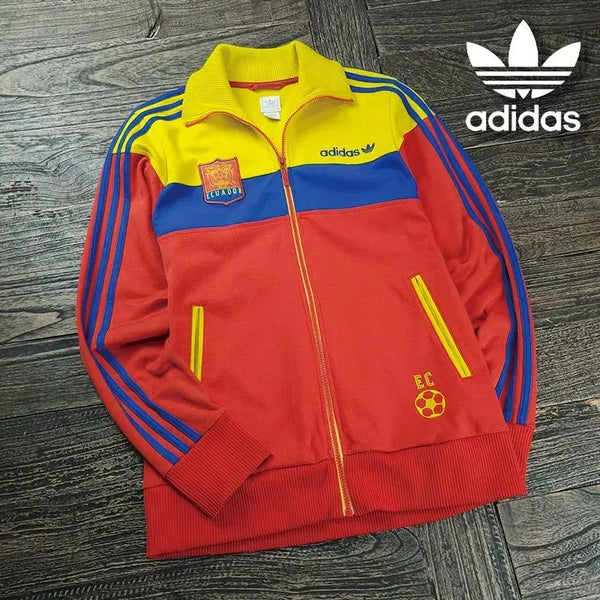 [BUNJANG] Adidas 00s Ecuador National Team Track Top Jersey M21942 / 아디다스 00s 에콰도르 국대 트랙탑 져지 M21942