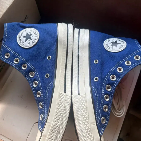 [BUNJANG] Converse Chuck Taylor All-Star High Top Blue / 하이 컨버스 블루260