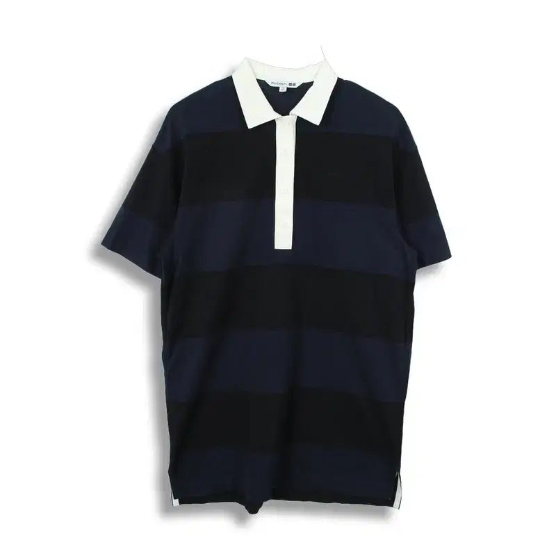 [BUNJANG] Uniqlo x JW Anderson Cotton Collar Neck Embroidered Logo Polo Dress (Women's M) / 유니클로 x JW 앤더슨 (WOMEN - M) 코튼 카라넥 자수 로고 폴로 드레스 원피스