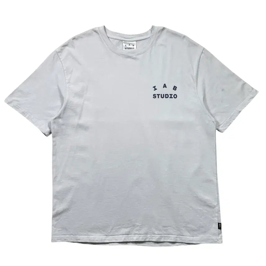 [BUNJANG] IAB Studio Grey T-Shirt / 아이앱 스튜디오 그레이 반팔 티셔츠