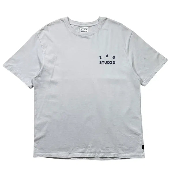 [BUNJANG] IAB Studio Grey T-Shirt / 아이앱 스튜디오 그레이 반팔 티셔츠