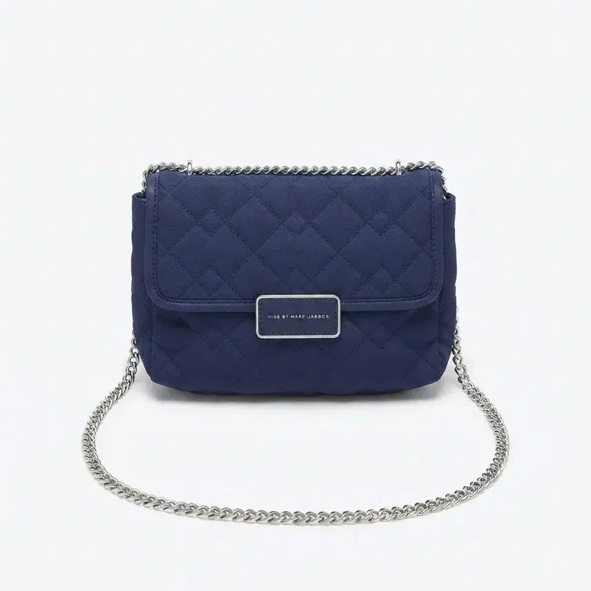 [BUNJANG] Marc Jacobs Navy Quilted Chain Bag / 마크제이콥스 네이비 퀼팅 체인백