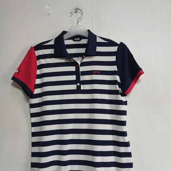 [BUNJANG] Women's Size 100 Pink Golf Collared T-Shirt / 여성100 핑 카라티셔츠