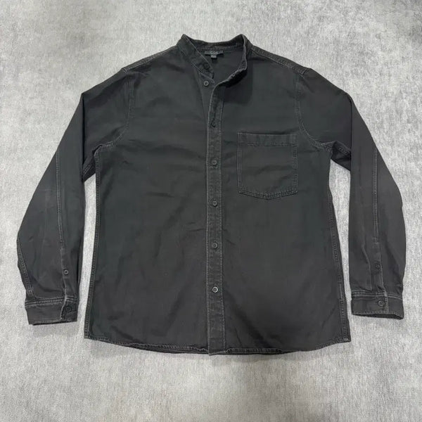 [BUNJANG] COS China Collar Black Denim Shirt / L COS 코스 차이나카라 흑청 데님 셔츠